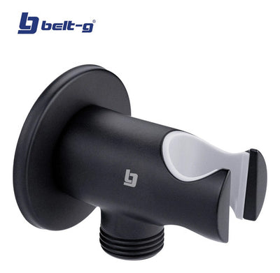 Toma De Agua Redonda Con Soporte Black Belt-g