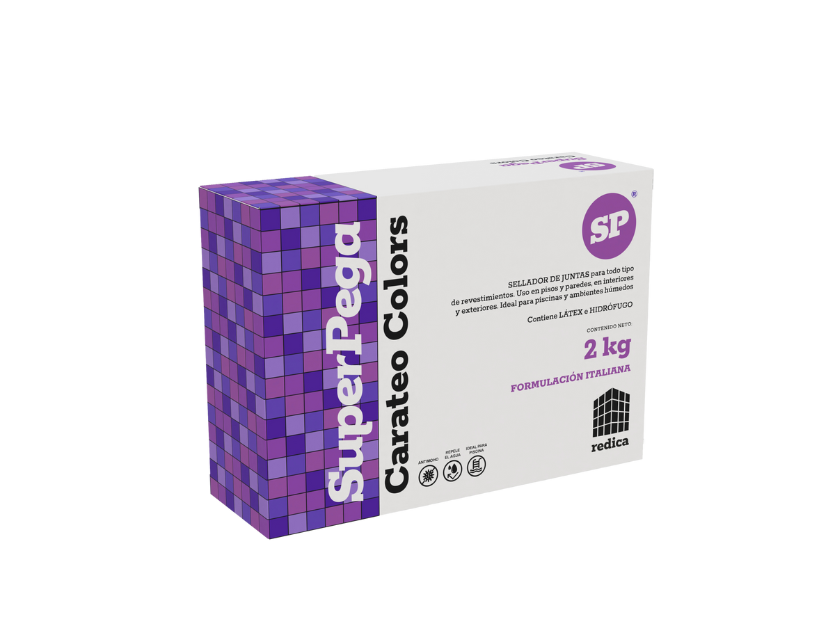 Carateo Colors Blanco Antártida Superpega 2 kg
