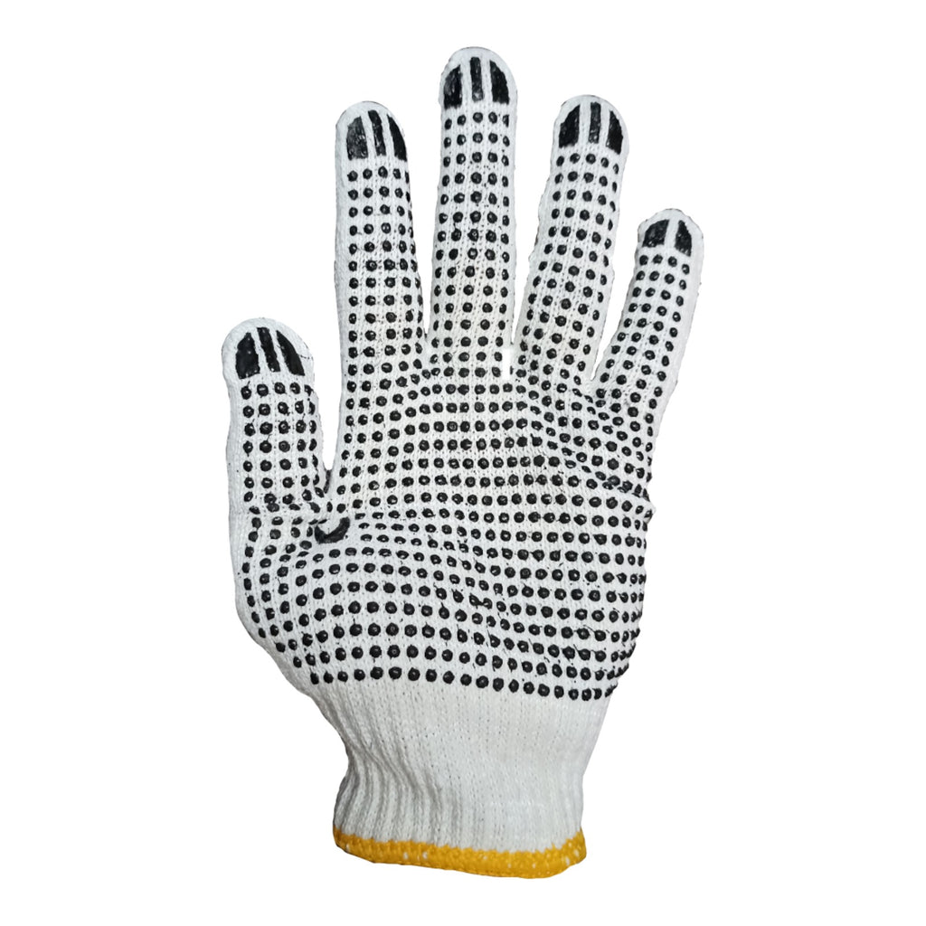 Solimpex Guante carolina blanco con puntos PVC 600 g