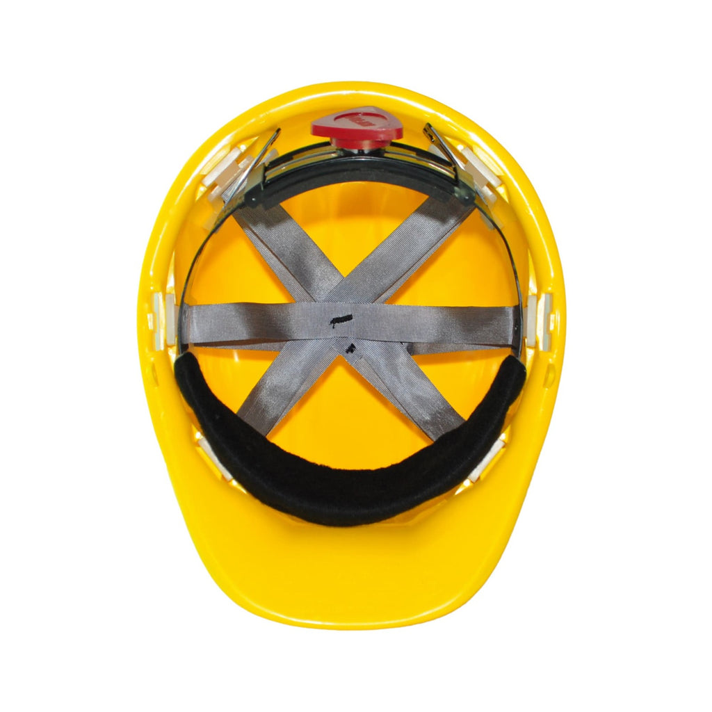Solimpex Casco infracap matraca 4 puntos amarillo