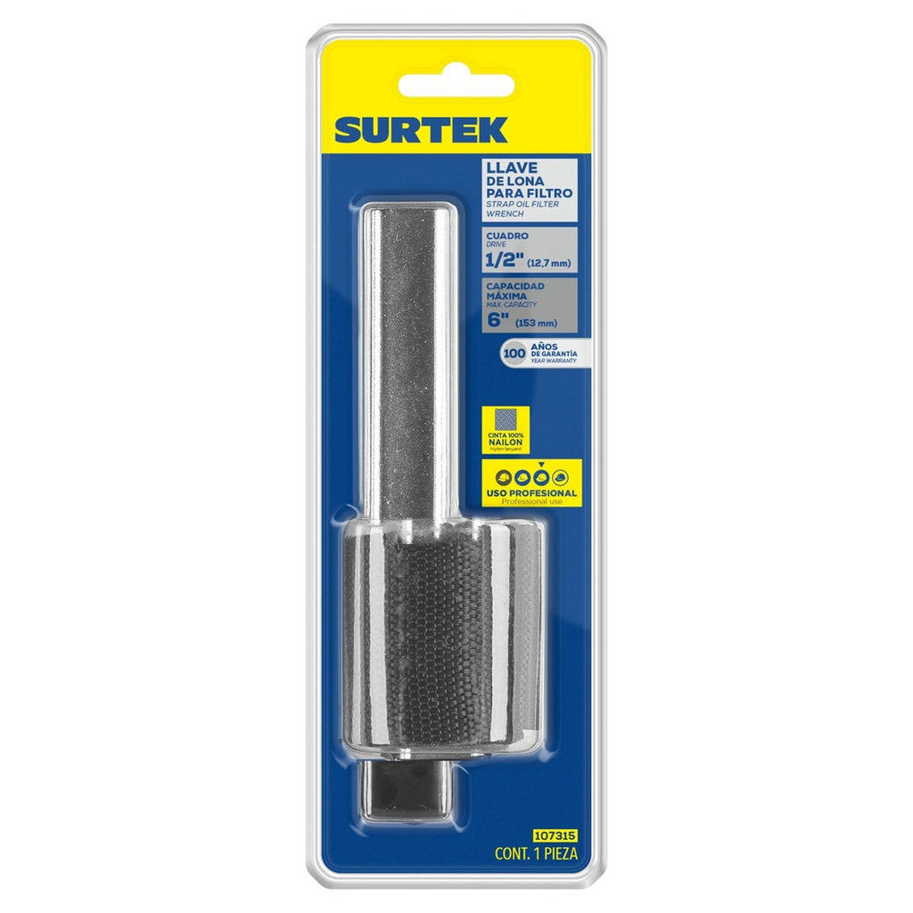 Surtek Llave filtro de lona 0-6