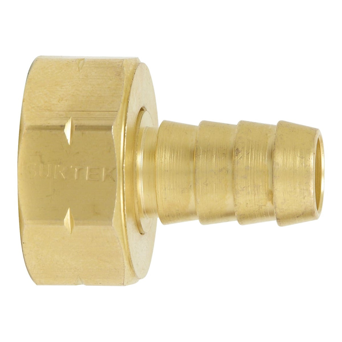 Surtek Conector para manguera latón 1/2 hembra