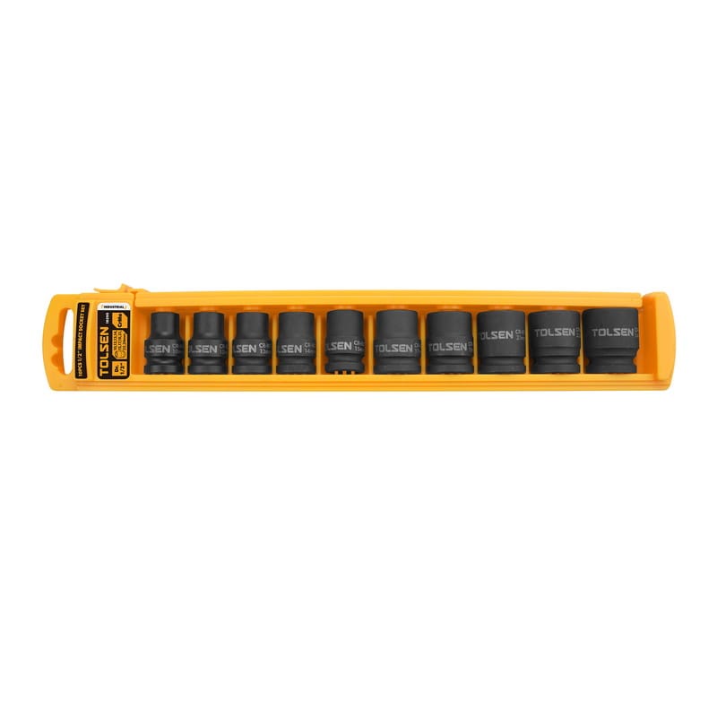 Tolsen Juego de dados de impacto 10 piezas 18295