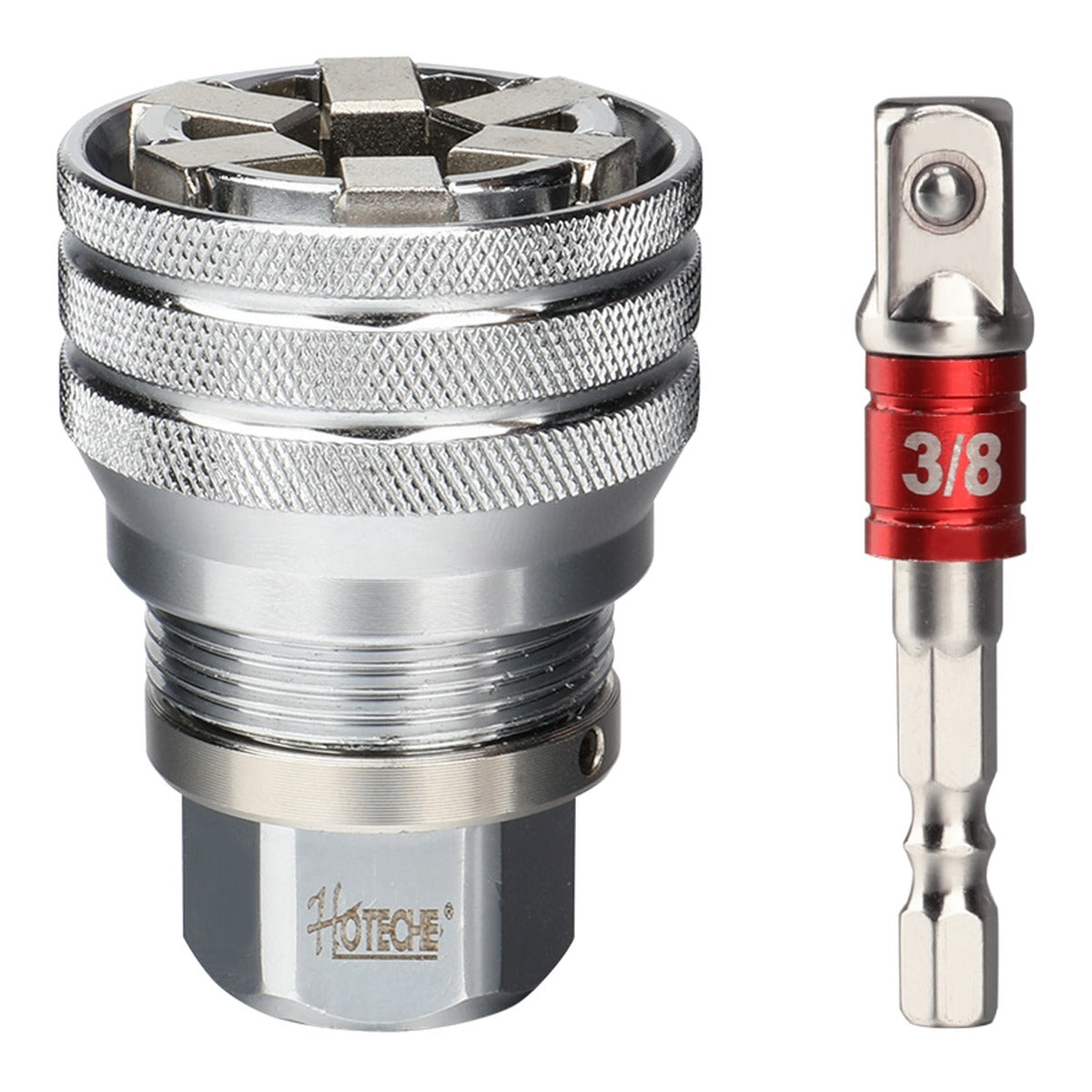 Hoteche Dado ajustable con adaptador de taladro 200616