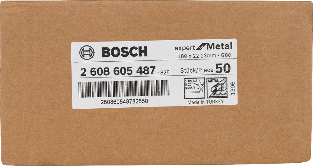 Bosch Fibrodisco G.80 7x7/8 para metal expert 2608605487
