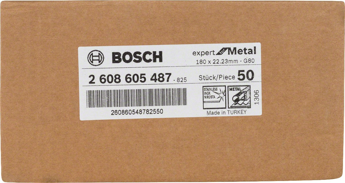 Bosch Fibrodisco G.80 7x7/8 para metal expert 2608605487