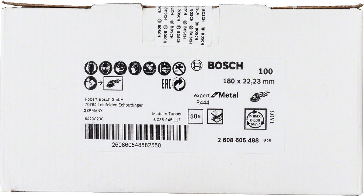 Bosch Fibro disco 7 G.100 metal/madera 2608605488