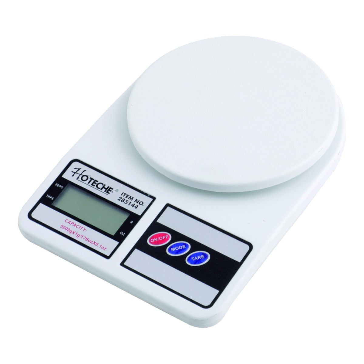 Hoteche Balanza digital de cocina 5 kg 1 g 285144