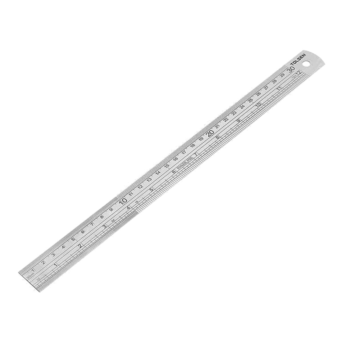 Tolsen Regla de acero inoxidable 12 35026