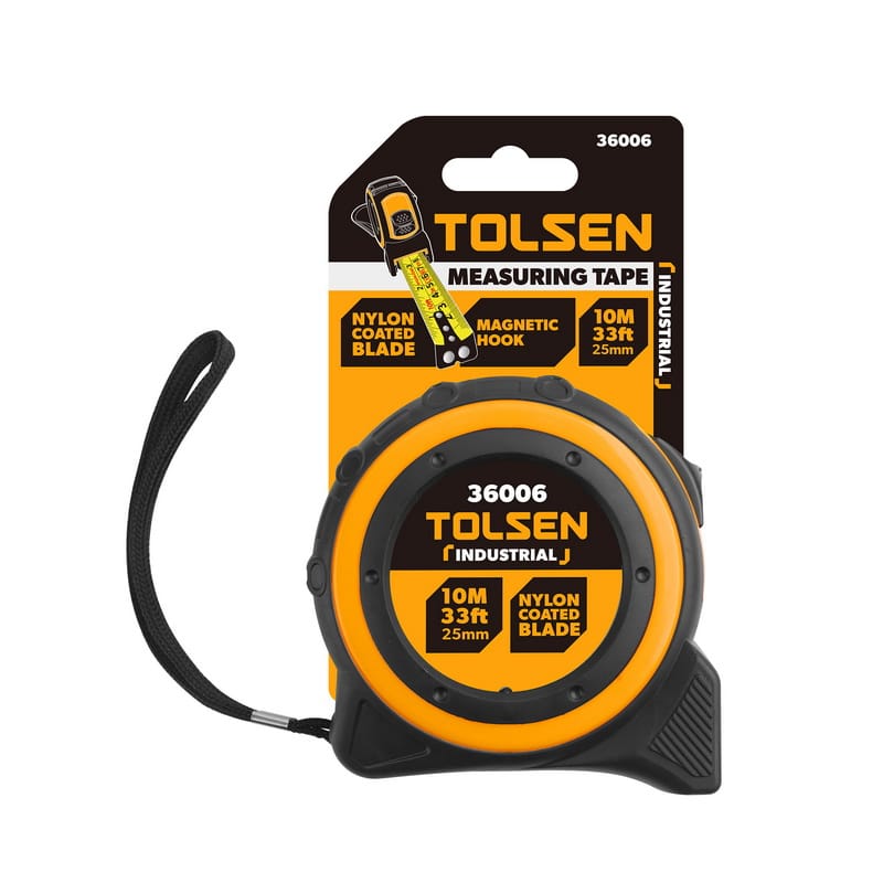 Tolsen Cinta métrica profesional 10 m 36006