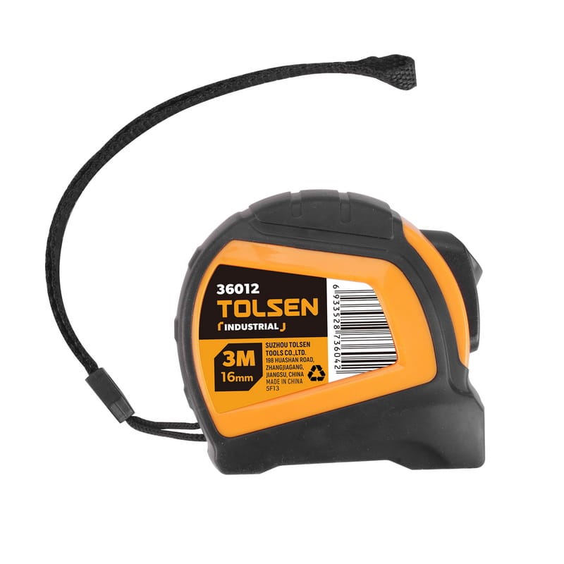 Tolsen Cinta métrica con autobloqueo 5 m x 19 mm 36013