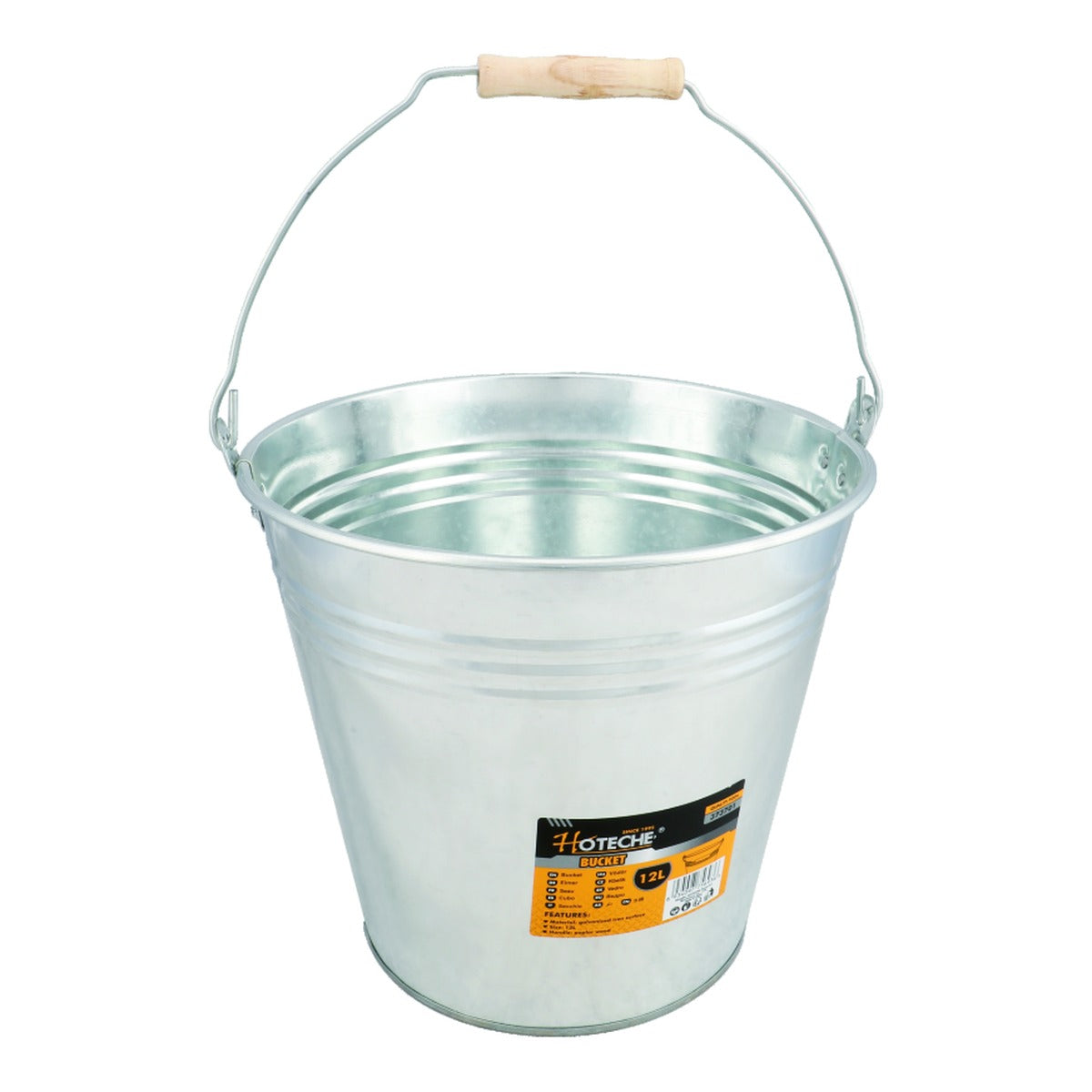 Hoteche Tobo de hierro galvanizado 12 L 373701