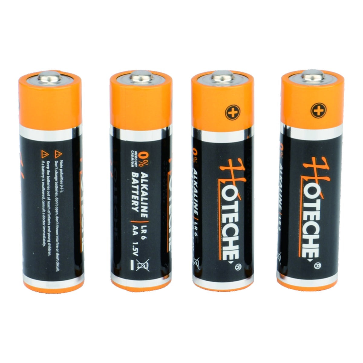 Hoteche Batería alcalina AA 4 unidades 497001 (pila)