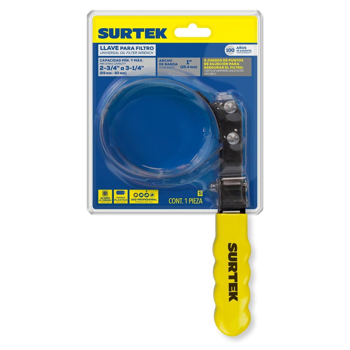 Surtek Llave filtro universal 2-3/4