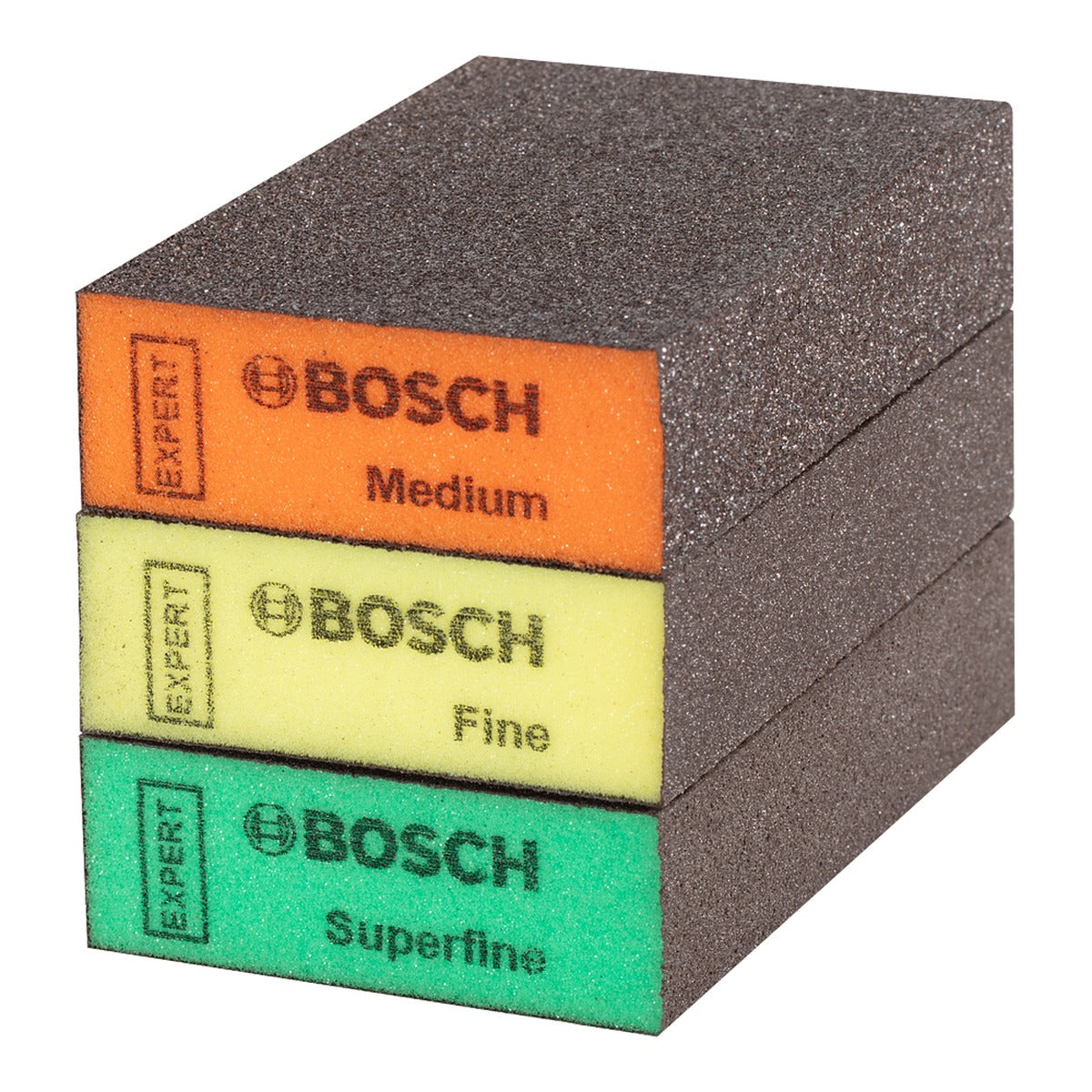 Bosch Set esponja abrasiva S4701 medio/fino/super fino