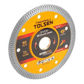 Tolsen Disco de corte diamantado ultrafino 5x7 76757