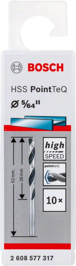 Bosch Mecha HSS-pointeq 5/64x26x52 mm metal