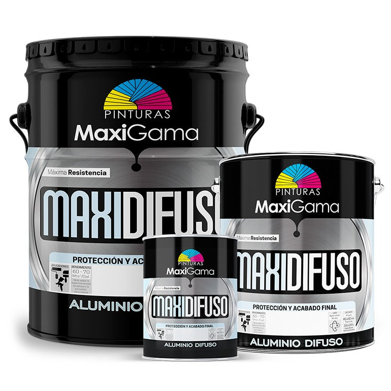 Maxigama Maxialuminio difuso cuarto