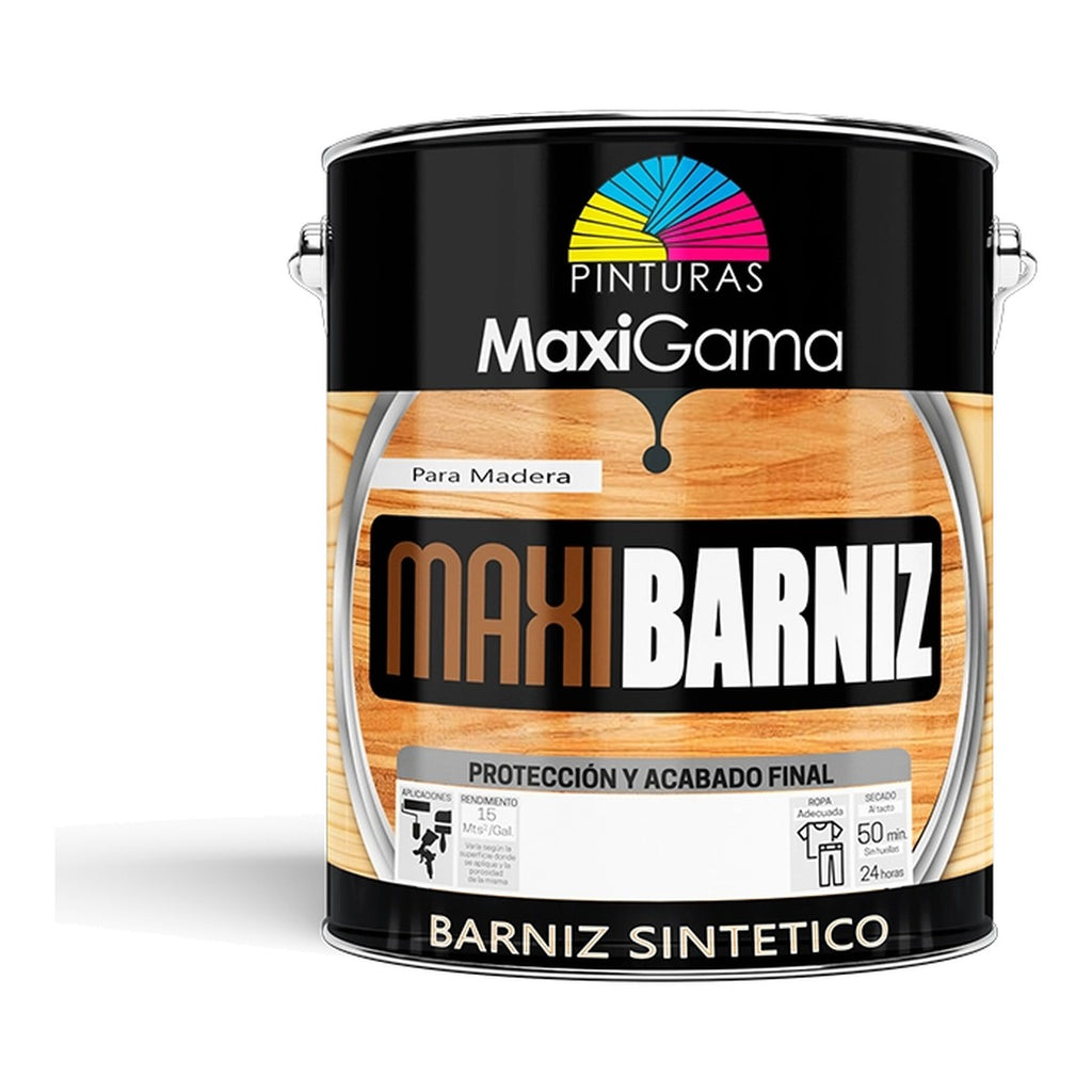 Maxigama Barniz brillante caoba galón