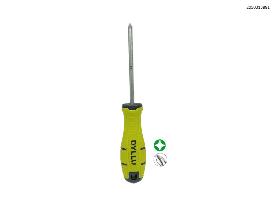 Dyllu Destornillador de estría 4 DTSDB214 (PH1X100MM)