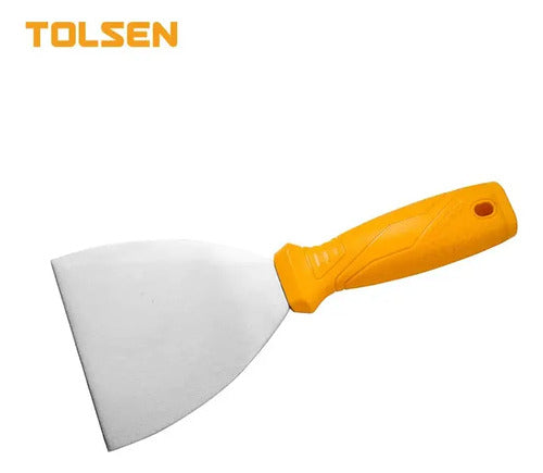 Espatula Mango Goma 1.5 , 3 , 5 - 40mm, 80mm, 150mm Tolsen