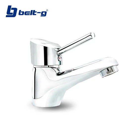Grifo Lavamanos Monomando Hat - Gri-1503 Gris Cromado