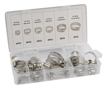 Kit 28 Pcs Abrazaderas Hoteche