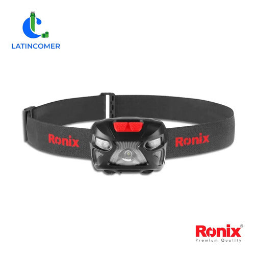 Lampara De Cabeza 5w Bateria Recargable 280 Lumenes Rojo