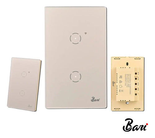 Bari Serie D'oro - Interruptor Smart Doble