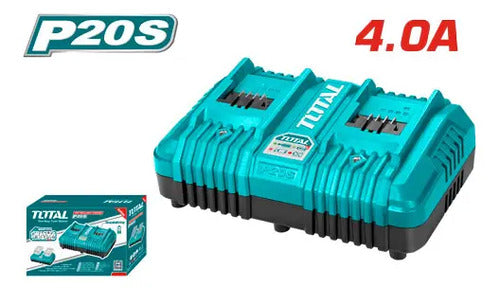 Cargador De Baterías De 2 Puertos Total