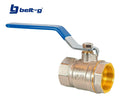 Llave De Bola Cromada Std 1.1/2 . Gri-0117
