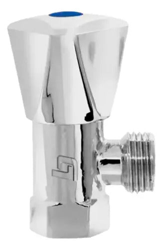 Llave De Arresto 1/2 X 1/2 M/h Trion. Gri-0441