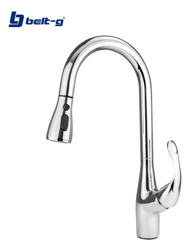 Grifo Fregadero Monomando Rose Extensible. Gri-1516