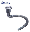 Desague Fregadero Acero Inox. Y Sifon (kit 1 Tina) Belt-g