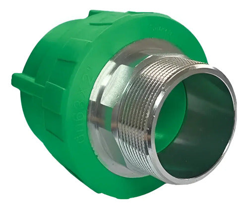 Adaptador Con Rosca Macho 40 Mm X 1 1/4