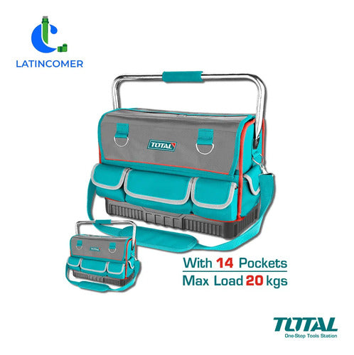 Bolso Para Herramientas 16 - Total Azul Petróleo