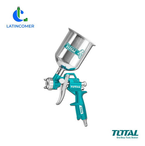 Pistola Para Pintar De Gravedad De 400cc - Total Verde Oscuro