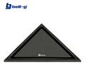 Rejilla Acero Inox. Doble Face Esquinera Black Belt G