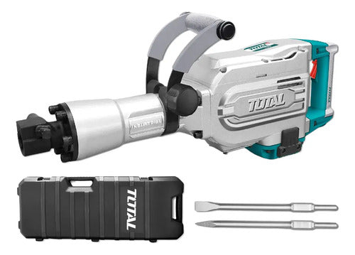 Martillo Demoledor Industrial - Total 1700 W 16kgs Verde