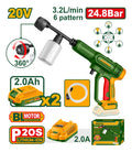 Hidrojet Inalámbrico 20v 24,8 Bar 3,2 L/min Jadever