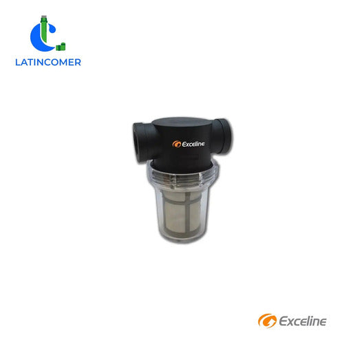 Filtro De Agua ½ De Cartucho Lavable Inoxidable Exceline