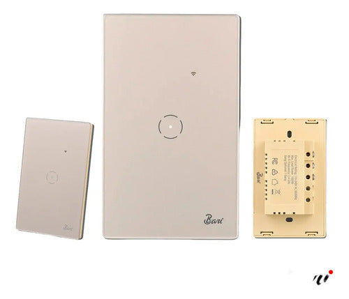 Bari Serie D'oro - Interruptor Smart Sencillo