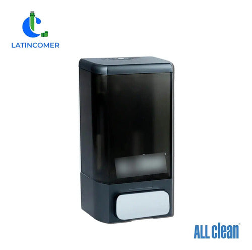 Dispensador De Jabón Y Gel Plastico Negro 1000 Ml Negro