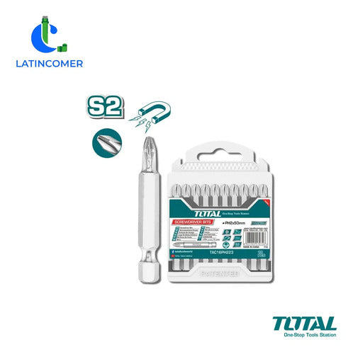 Set De Puntas Para Destornillador 10 Und - Total