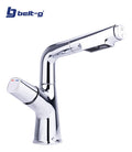 Grifo Lavamanos Monomando Extensible Valet. Gri-1538 Plateado Brillante