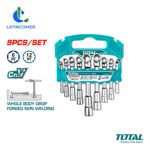 Juego De Dados En Forma L 9 Pcs - Total