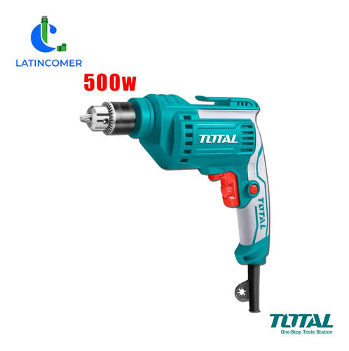 Taladro Eléctrico - 500w - Total Turquesa