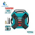 Compresor De Aire Para Automovil 12v - Total Turquesa Monofásica