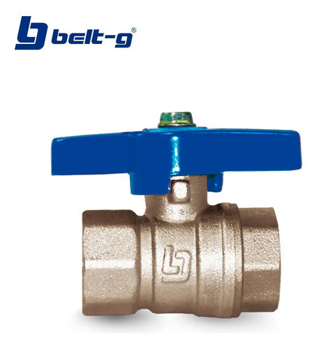 Llave De Bola Cromada Mariposa 1/2 Belt-g