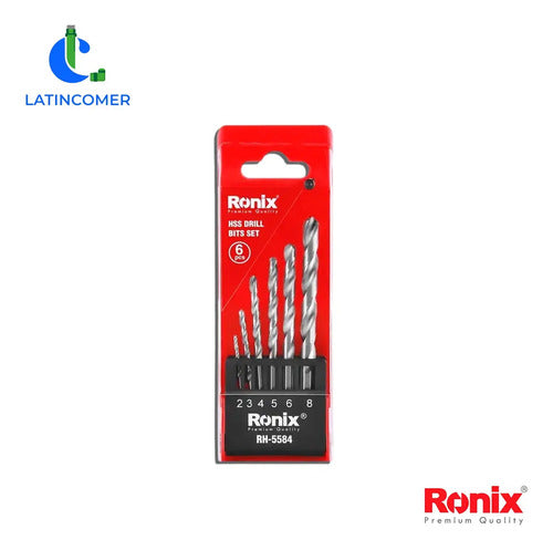Kit De Brocas/mechas Hss Juego 6 Pcs